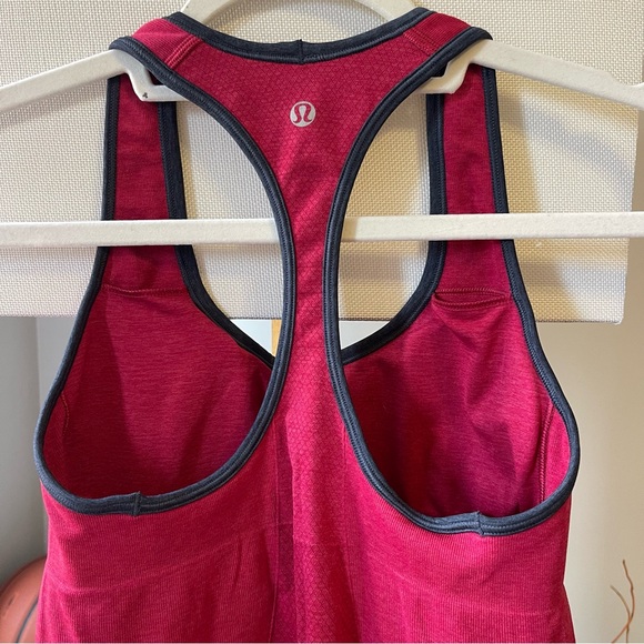 Lululemon Magenta Athletic Tank - Picture 3 of 7